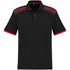 House of Uniforms The Galaxy Polo | Mens | Short Sleeve Biz Collection Black/Red
