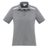 House of Uniforms The Sonar Polo | Ladies | Short Sleeve Biz Collection Grey/Black