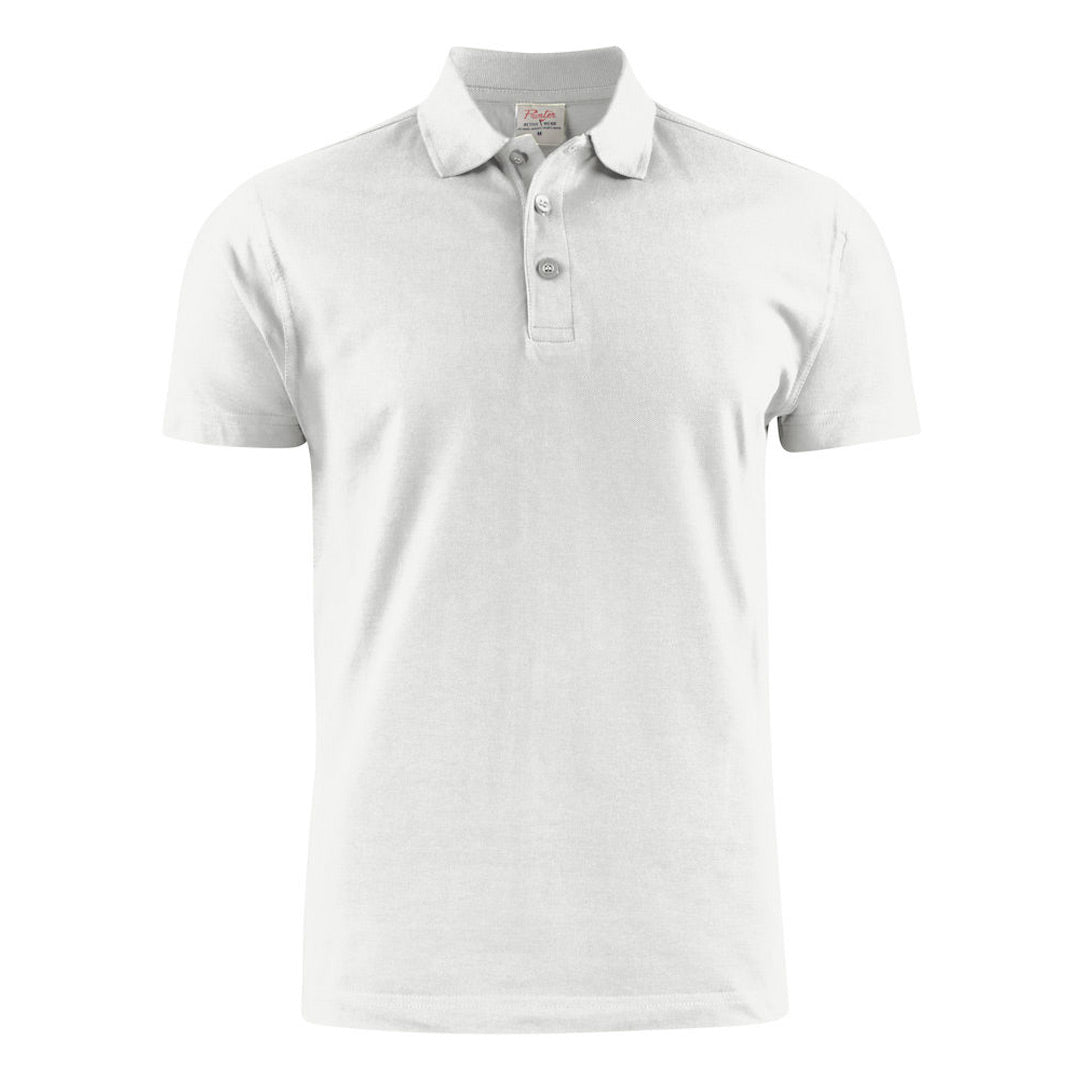 House of Uniforms The Surf RSX Polo | Mens | Short Sleeve James Harvest White