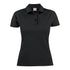House of Uniforms The Surf RSX Polo | Ladies | Short Sleeve James Harvest Black