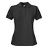House of Uniforms The Surf Pro RSX Polo | Ladies | Short Sleeve James Harvest Black