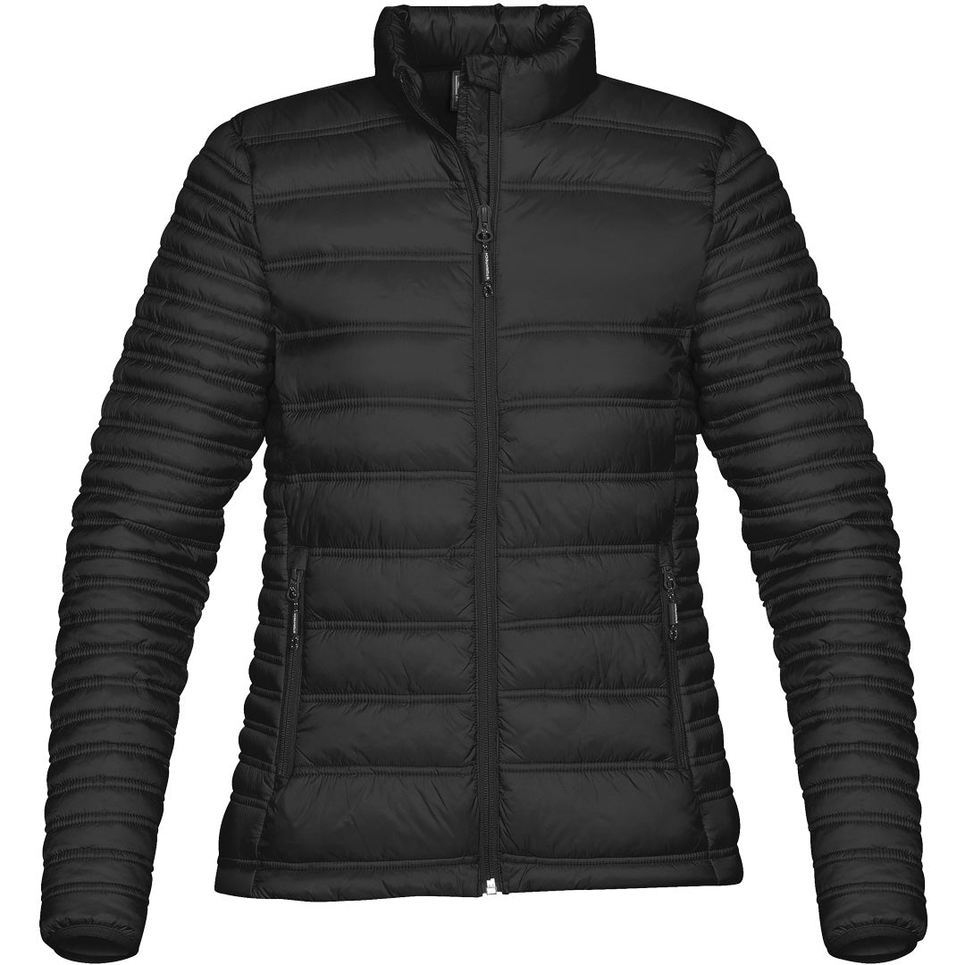 House of Uniforms The Basecamp Thermal Jacket | Ladies Stormtech Black