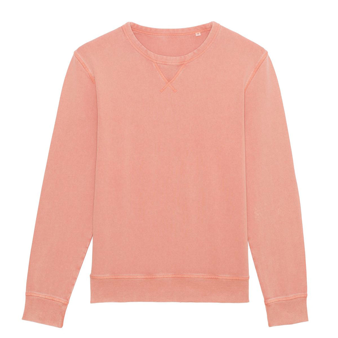 House of Uniforms The Joiner Vintage Crew Neck Jumper | Unisex Stanley Stella Aged Rose Clay
