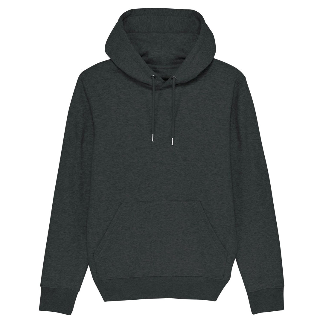 House of Uniforms The Cruiser Hoodie | Unisex Stanley Stella Dark Heather Grey