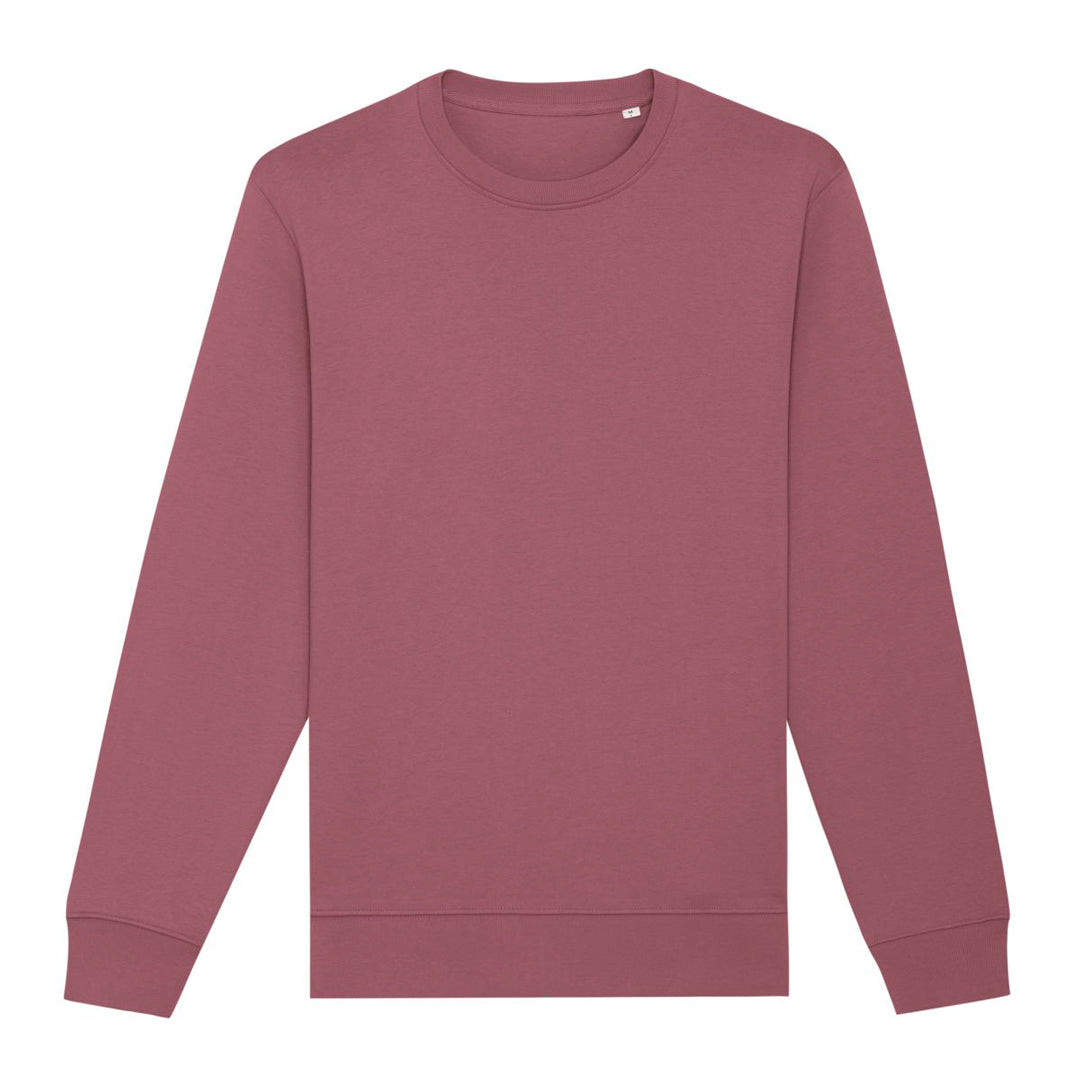 House of Uniforms The Changer Crew Neck Jumper | Unisex Stanley Stella Hibiscus Rose