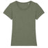 House of Uniforms The Stella Expresser Tee | Crew Neck | Ladies Stanley Stella Mid Heather Khaki