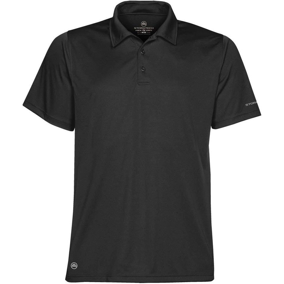 House of Uniforms The Apollo H2X Polo | Mens Stormtech Black