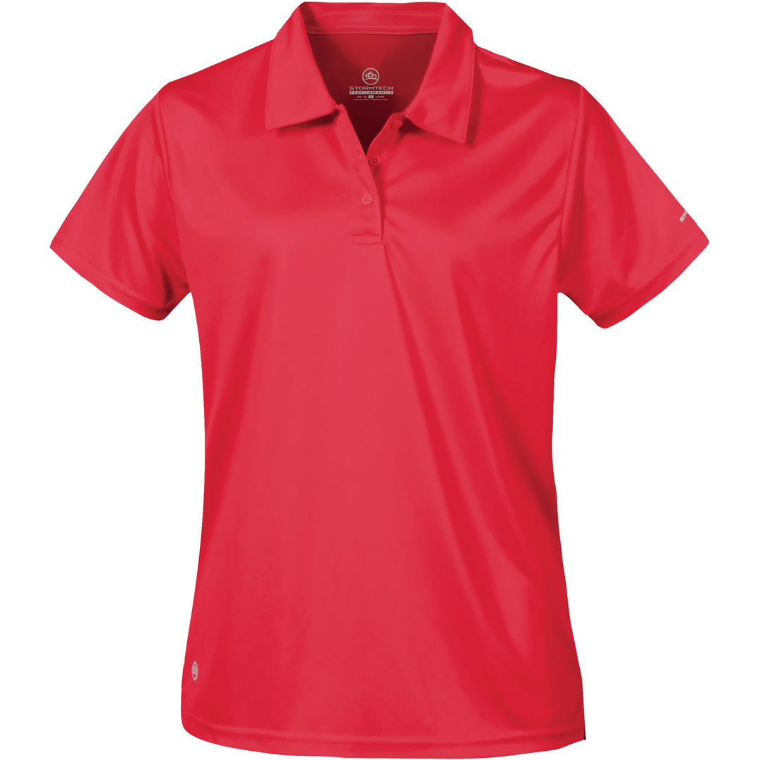 House of Uniforms The Apollo H2X Polo | Ladies Stormtech Red