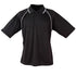 House of Uniforms The Champion Polo | Mens | Short Sleeve | Plus Winning Spirit Black/White