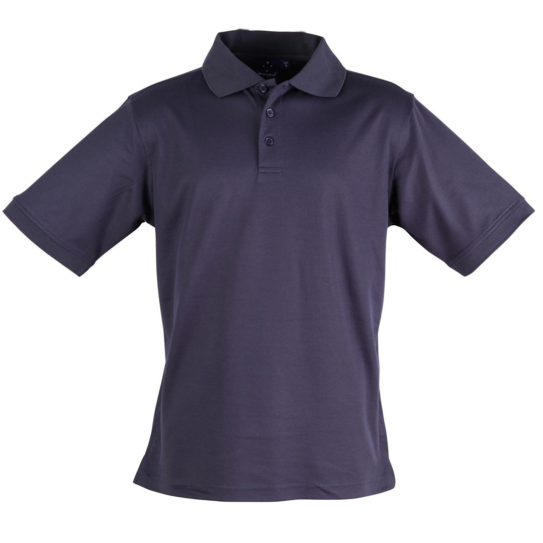 House of Uniforms The Victory Polo | Mens | Short Sleeve Winning Spirit Navy