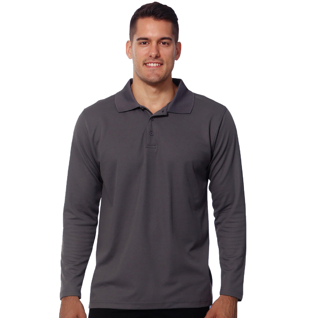 House of Uniforms The Victory Polo | Mens | Long Sleeve Winning Spirit
