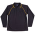 House of Uniforms The Champion Polo | Mens | Long Sleeve Winning Spirit Navy/Gold