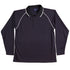 House of Uniforms The Champion Polo | Mens | Long Sleeve Winning Spirit Navy/White