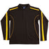 House of Uniforms The Legend Polo | Mens | Long Sleeve Winning Spirit Black/Gold