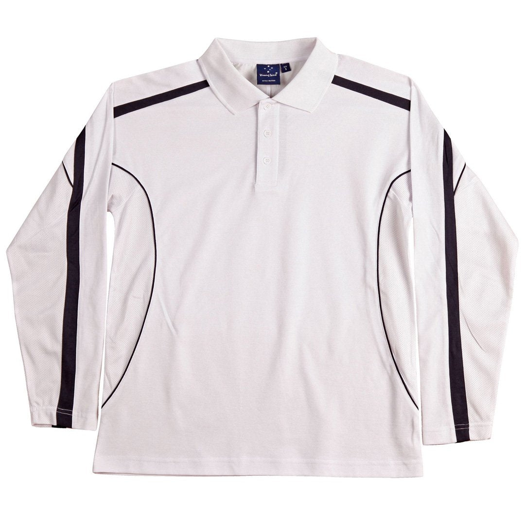 House of Uniforms The Legend Polo | Mens | Long Sleeve Winning Spirit