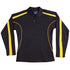 House of Uniforms The Legend Polo | Ladies | Long Sleeve Winning Spirit Black/Gold