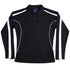 House of Uniforms The Legend Polo | Ladies | Long Sleeve Winning Spirit Black/White