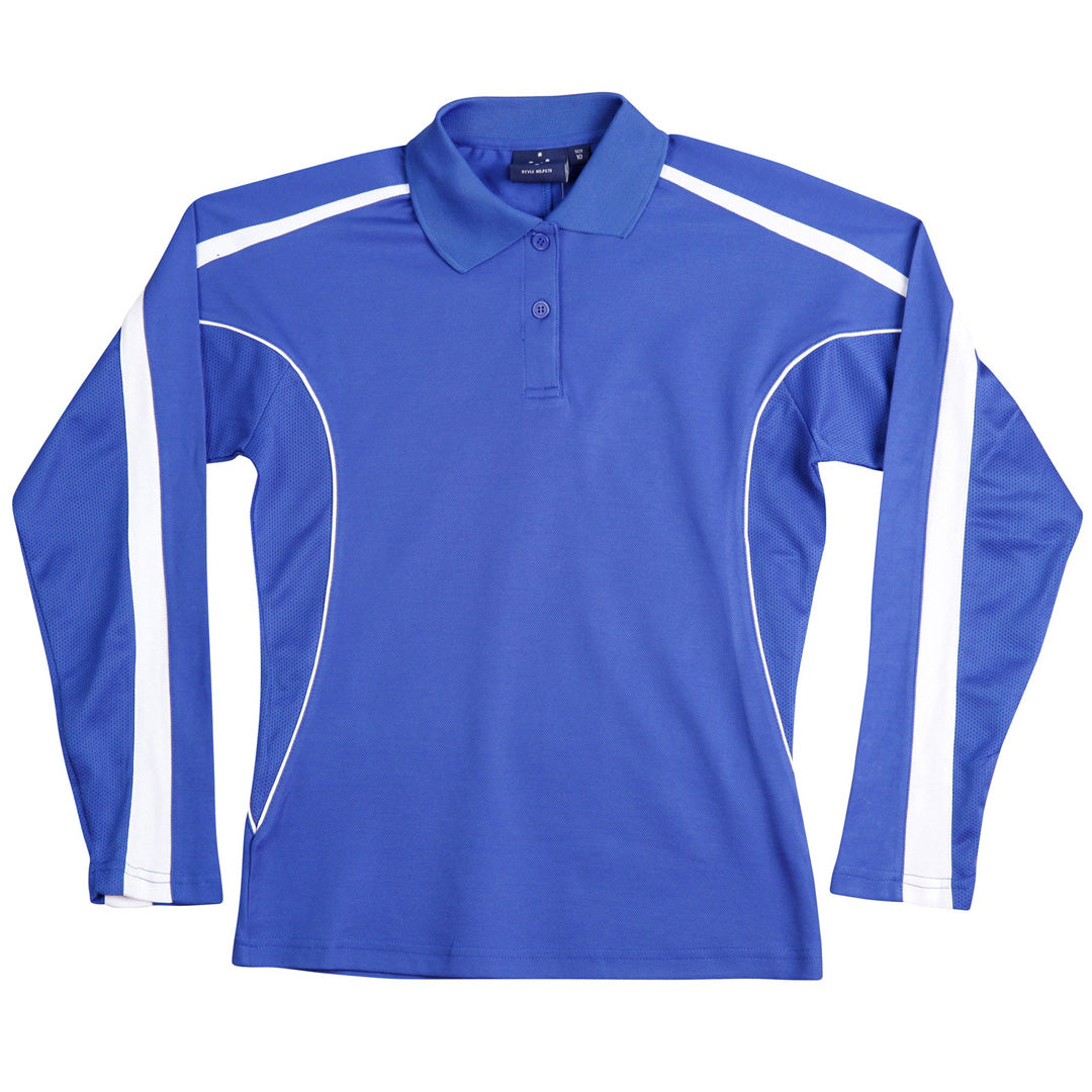 House of Uniforms The Legend Polo | Ladies | Long Sleeve Winning Spirit