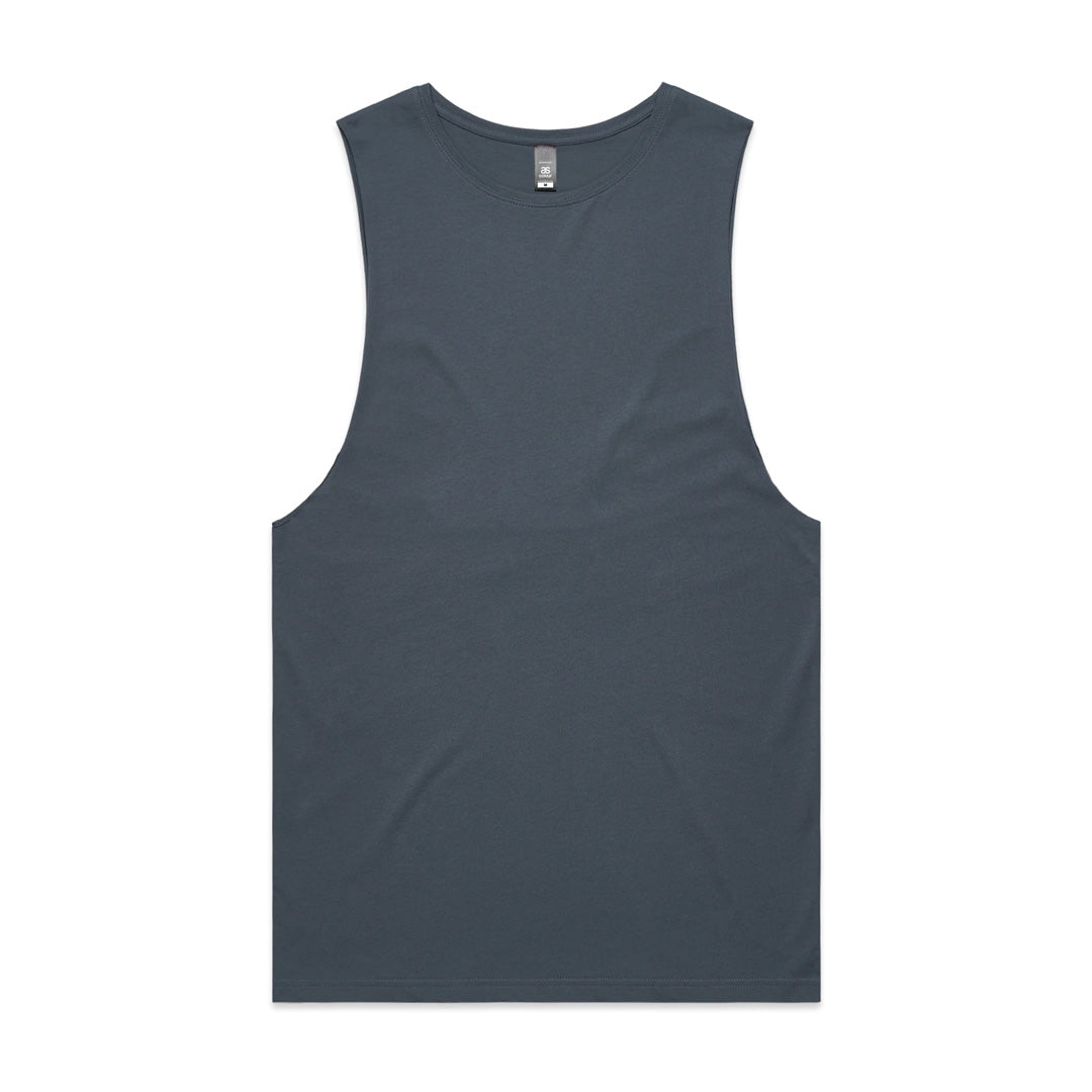 House of Uniforms The Barnard Tank | Mens AS Colour Petrol