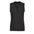 House of Uniforms The Button Front Vest | Ladies Biz Care Charcoal
