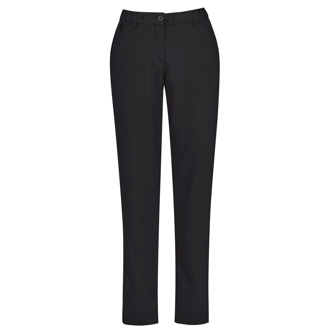 House of Uniforms The Comfort Waist Slim Leg Pant | Ladies Biz Care Charcoal