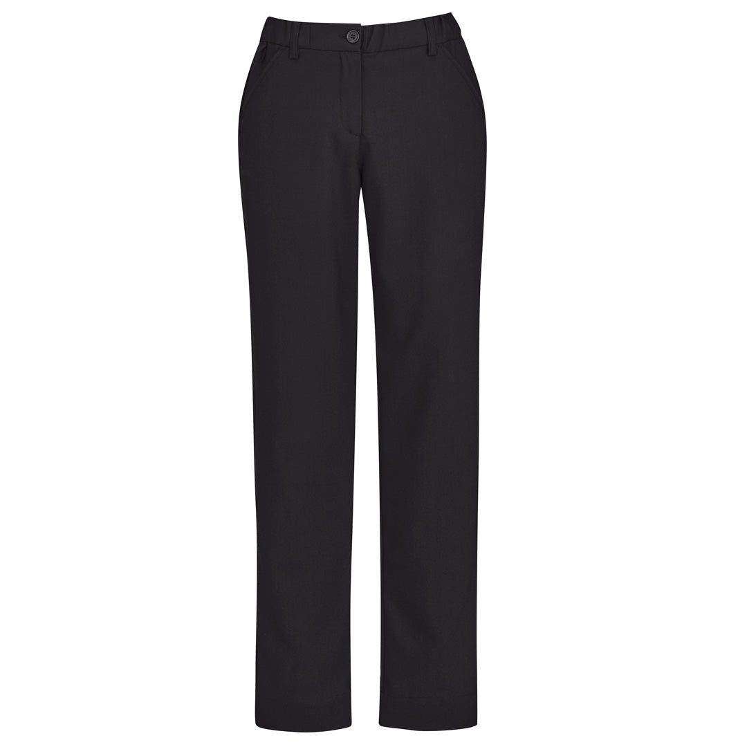 House of Uniforms The Comfort Waist Straight Leg Pant | Ladies Biz Care Charcoal