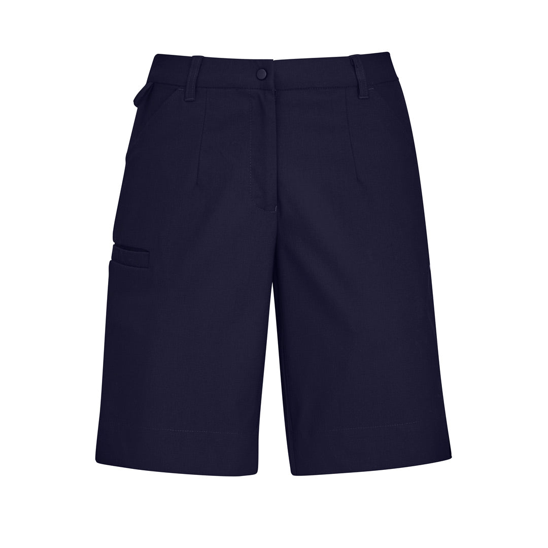 House of Uniforms The Cargo Short | Ladies Biz Care Navy