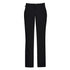 House of Uniforms The Comfort Waist Flat Front Pant | Mens Biz Care Black