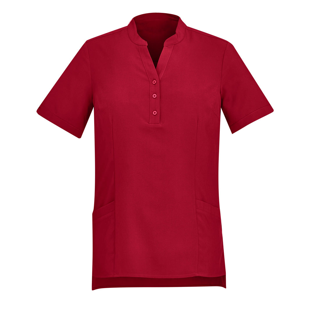 House of Uniforms The Florence Tunic | Ladies Biz Care Cherry