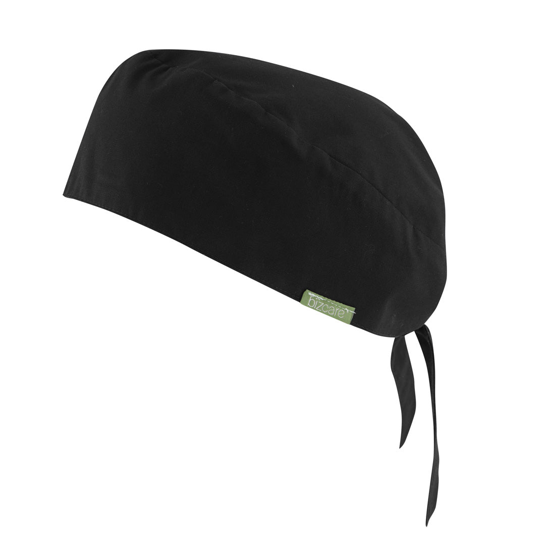 House of Uniforms The Reversible Scrub Cap | Adults Biz Care Black