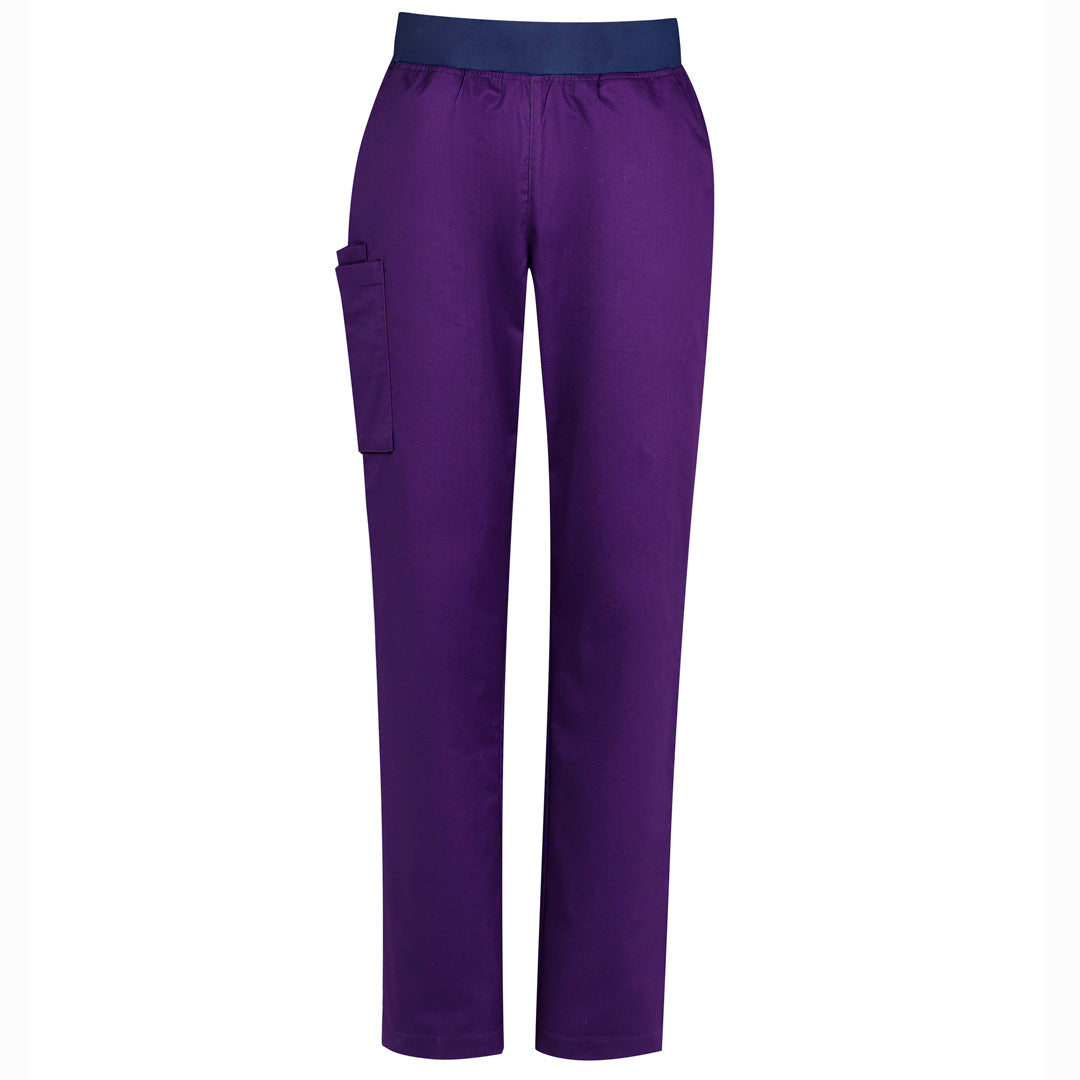 House of Uniforms The Riley Straight Leg Scrub Pant | Ladies Biz Care Purple