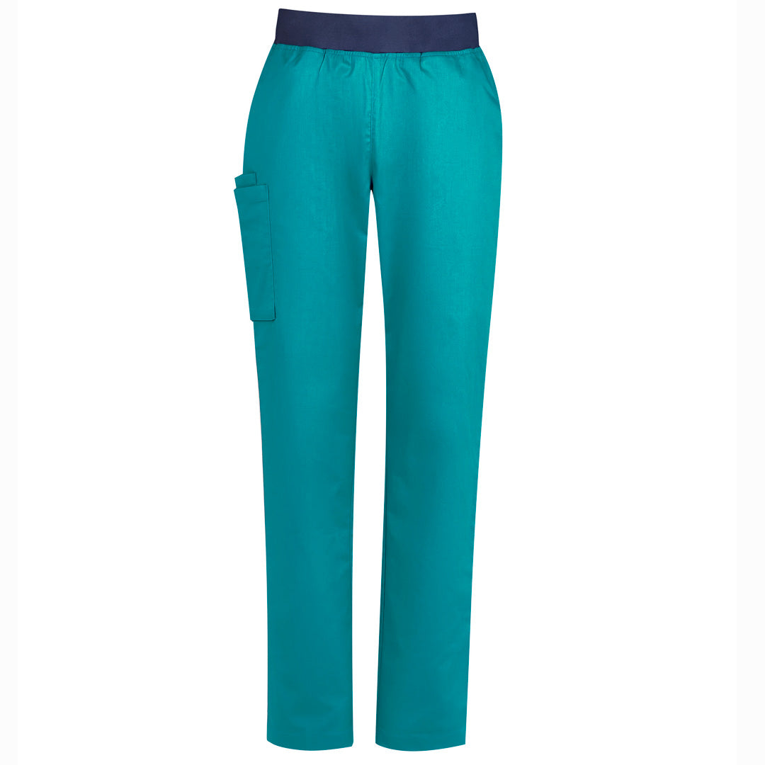 House of Uniforms The Riley Straight Leg Scrub Pant | Ladies Biz Care Teal