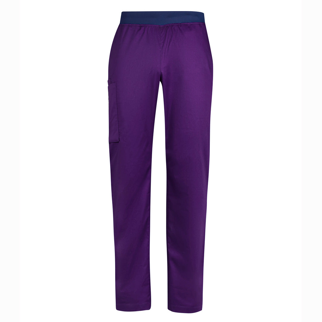 House of Uniforms The Riley Straight Leg Scrub Pant | Mens Biz Care Purple