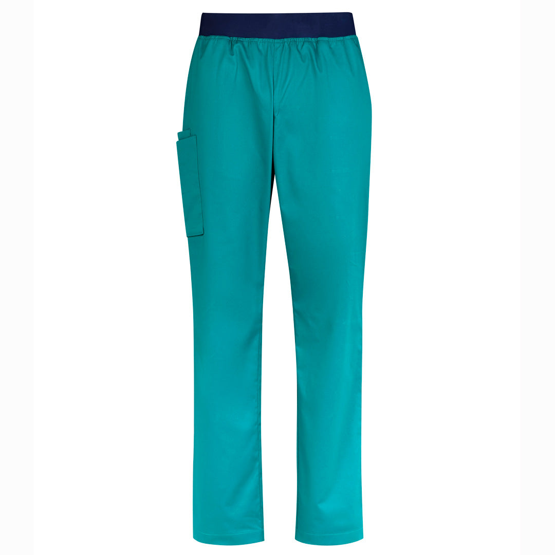 House of Uniforms The Riley Straight Leg Scrub Pant | Mens Biz Care Teal