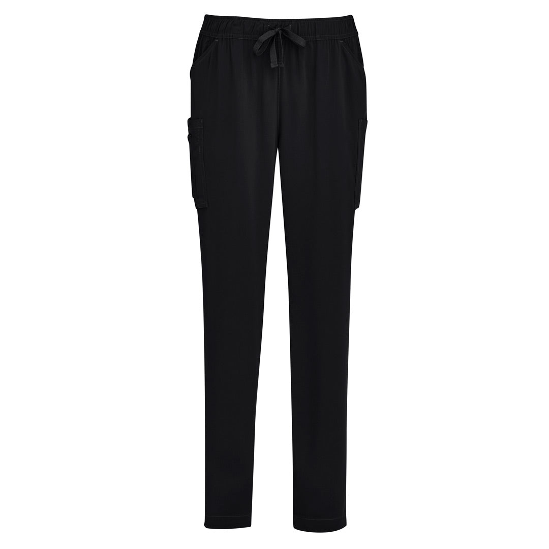 House of Uniforms The Avery Slim Leg Scrub Pant | Ladies Biz Care Black