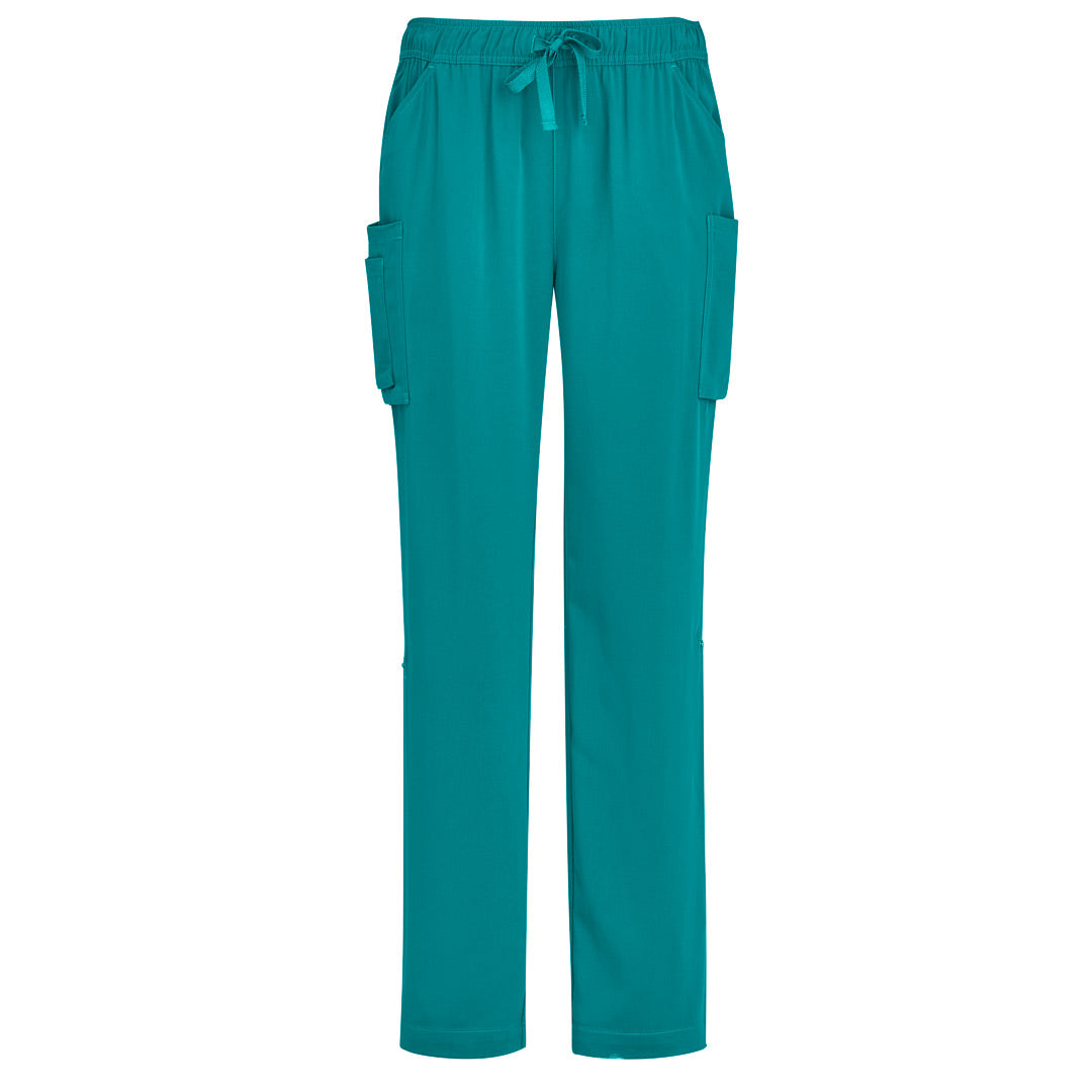 House of Uniforms The Avery Straight Leg Scrub Pant | Ladies Biz Care Teal