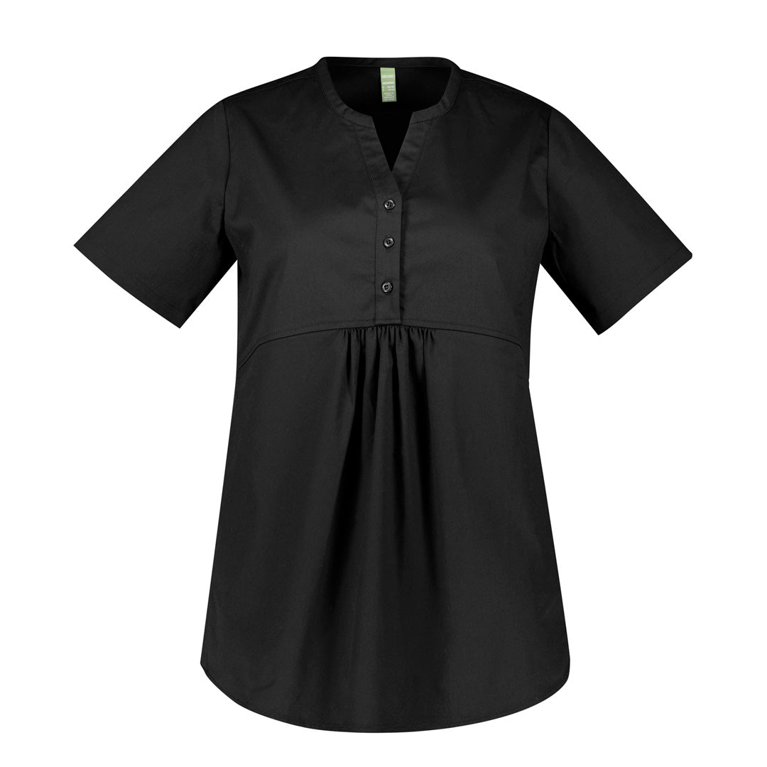 House of Uniforms The Rose Tunic Scrub Top | Ladies Biz Care Black