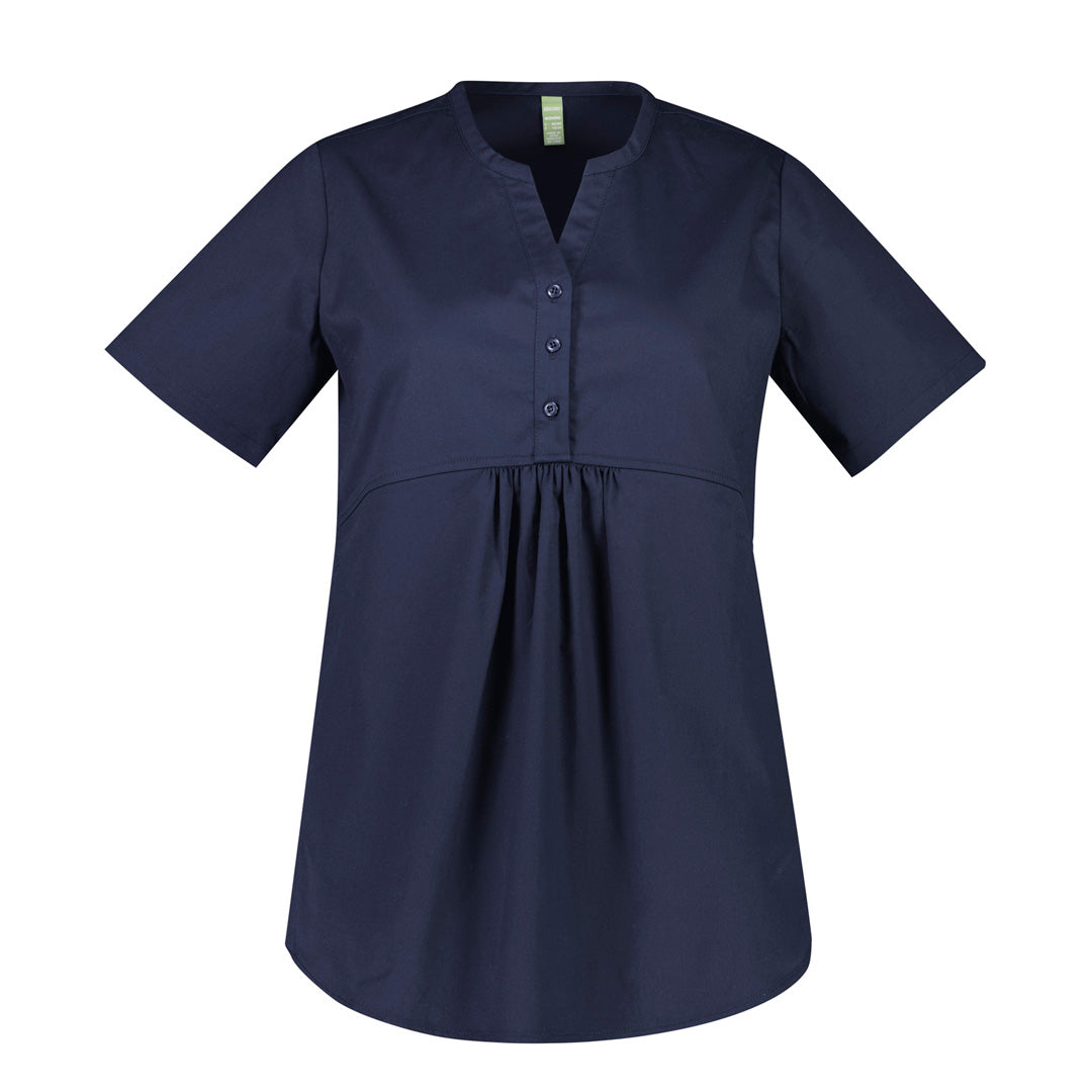 House of Uniforms The Rose Tunic Scrub Top | Ladies Biz Care Navy