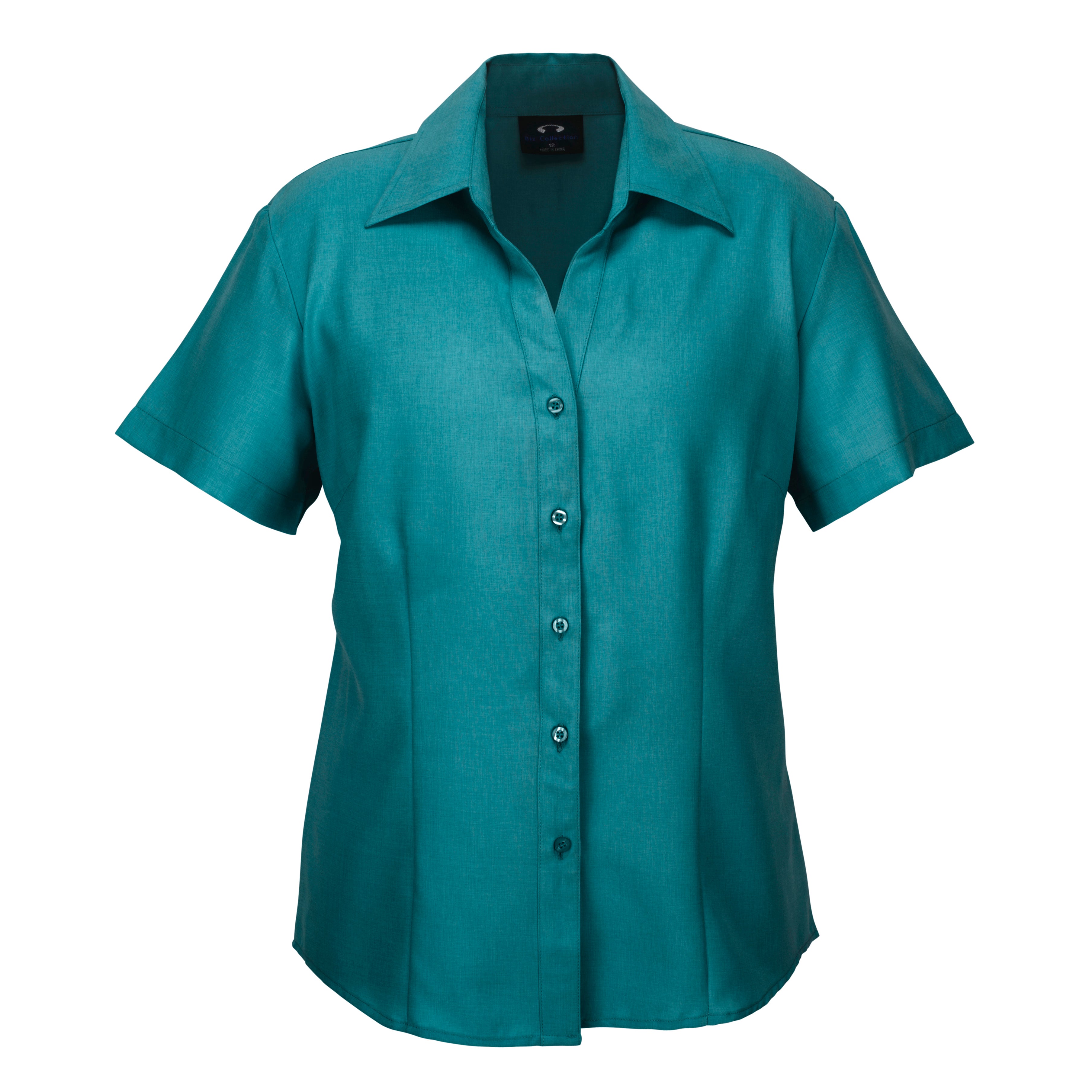 House of Uniforms The Oasis Shirt | Ladies | Short Sleeve Biz Collection