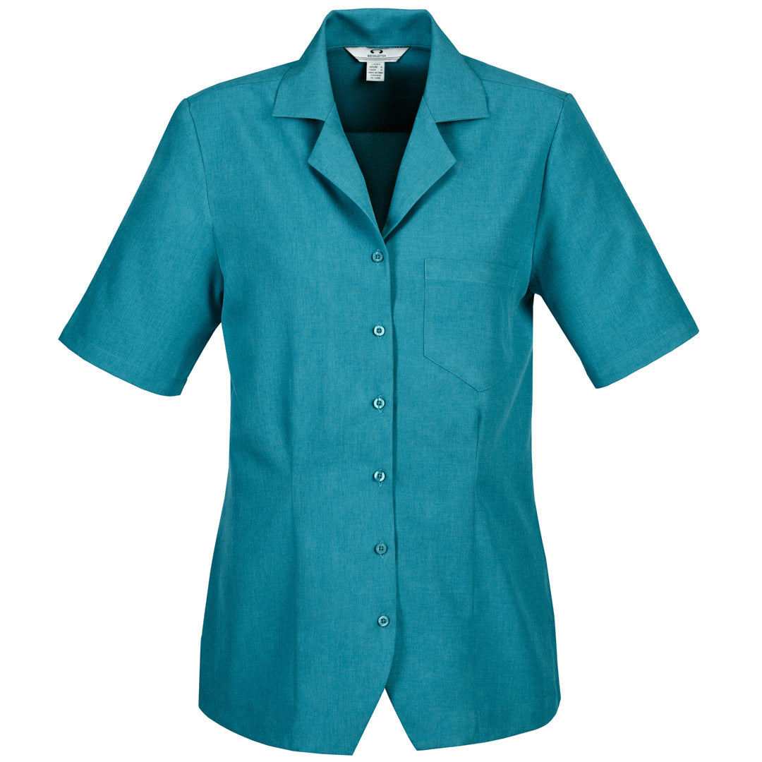 House of Uniforms The Oasis Shirt | Ladies | Overblouse Biz Collection Teal