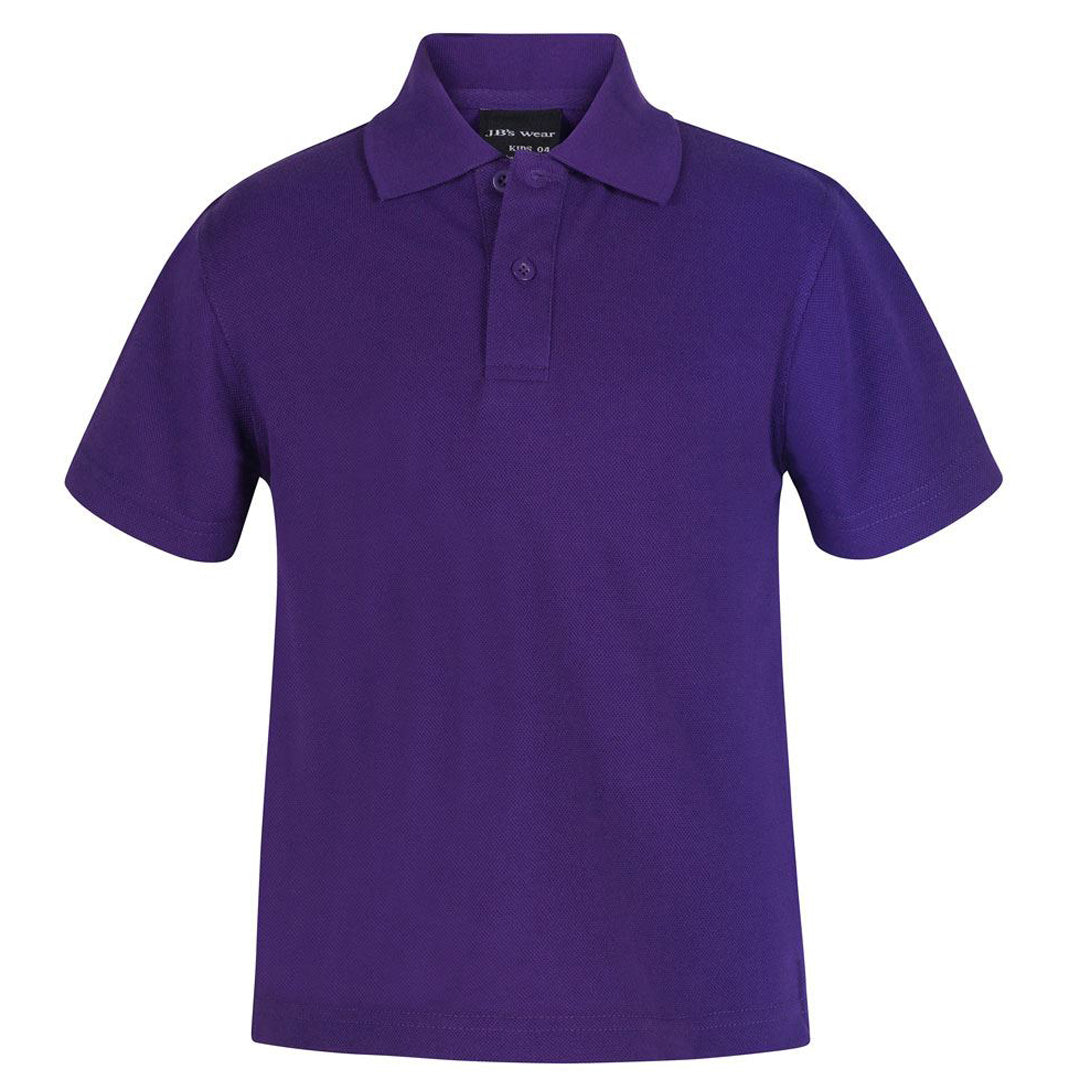 House of Uniforms The Pique Polo | Kids | Dark Colours Jbs Wear Purple