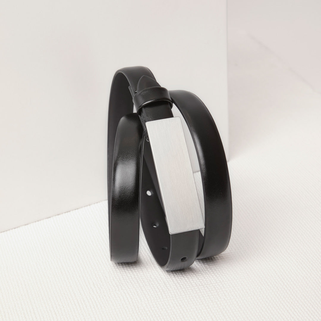 House of Uniforms The Buckle Belt | Ladies Biz Corporates Black