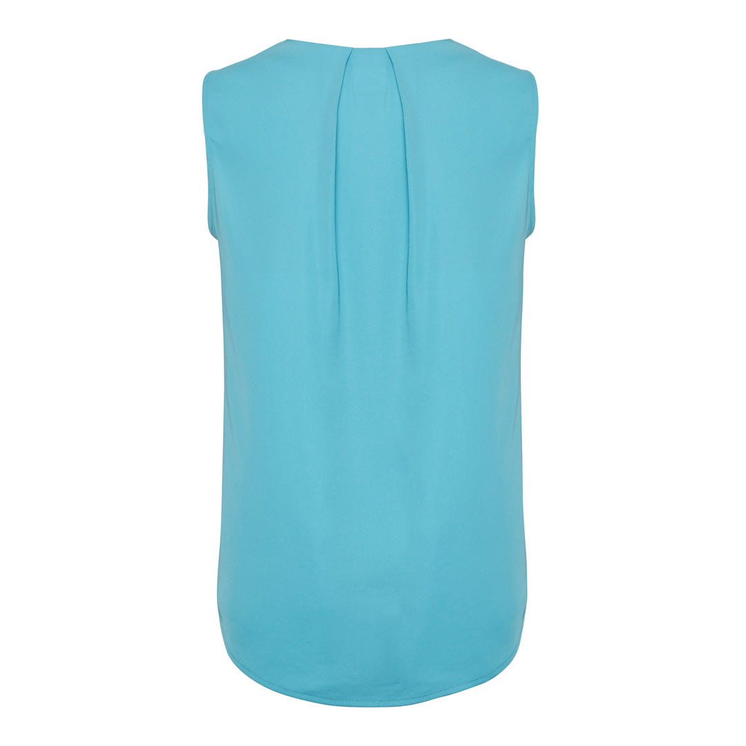 House of Uniforms The Estelle Blouse | Ladies | Sleeveless Biz Corporates