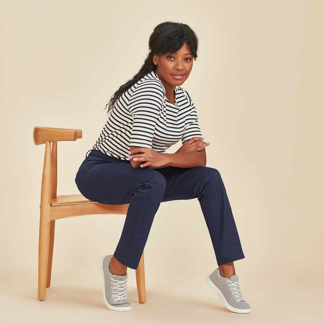 House of Uniforms The Traveller Slim Leg Chino Pant | Ladies Biz Corporates