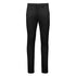 House of Uniforms The Traveller Tapered Leg Chino Pant | Mens Biz Corporates Black