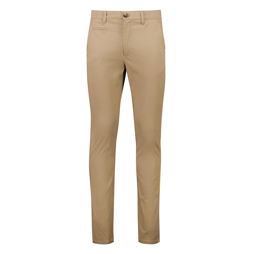 House of Uniforms The Traveller Tapered Leg Chino Pant | Mens Biz Corporates Desert