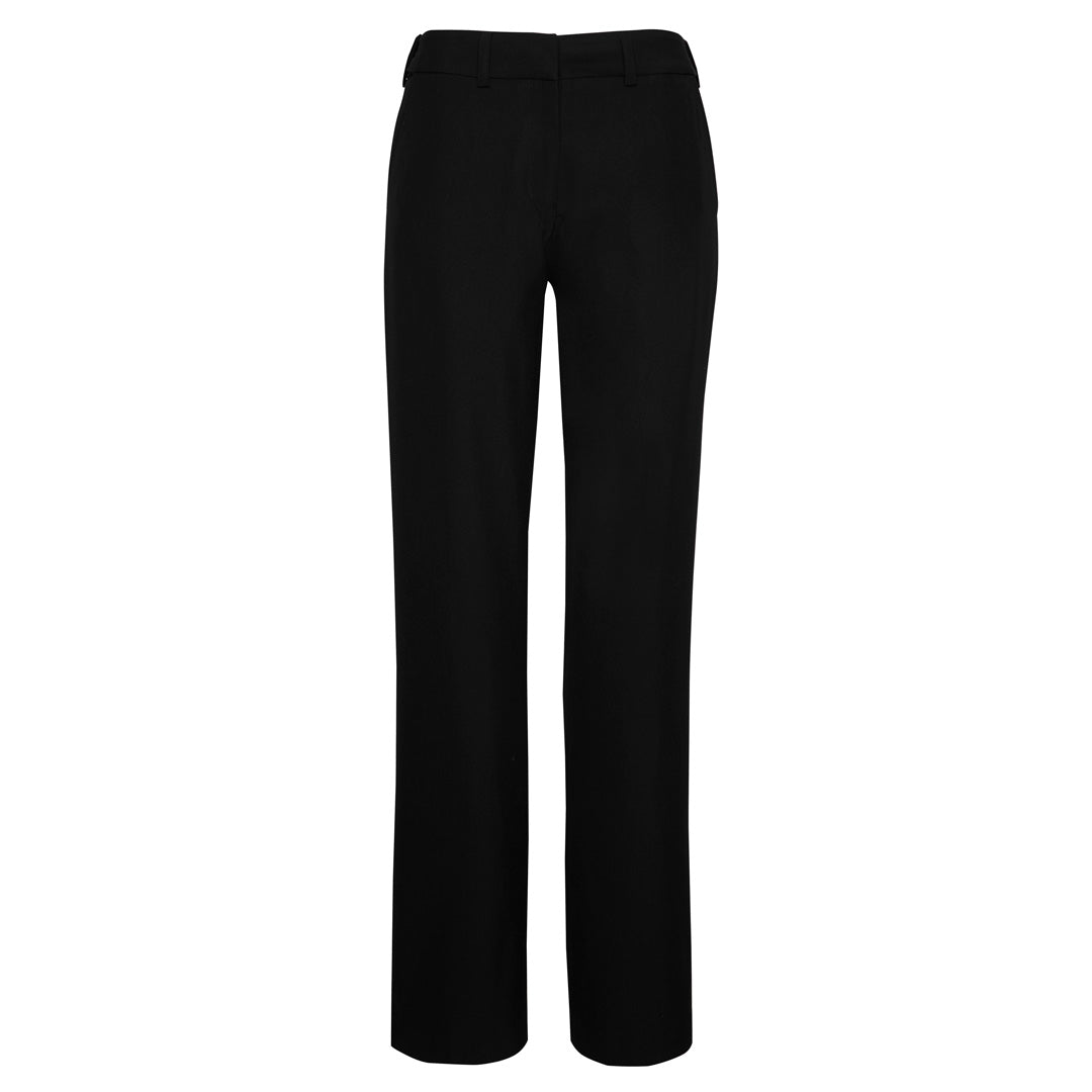 House of Uniforms The Siena Straight Leg Pant | Ladies Biz Corporates Black