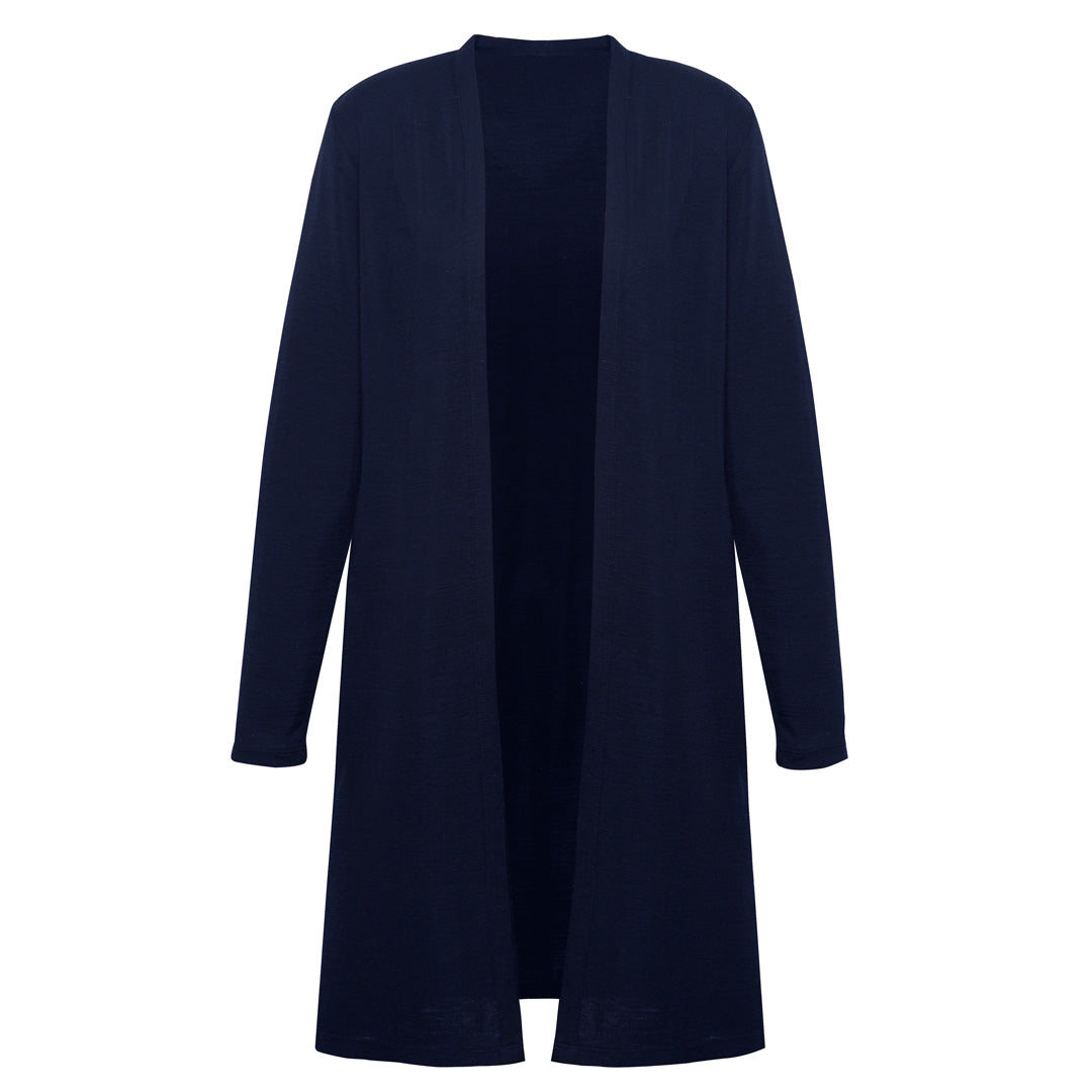House of Uniforms The Chelsea Cardigan | Ladies | Longline Biz Corporates Navy