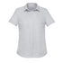 House of Uniforms The Charlie Shirt | Ladies | Short Sleeve Biz Corporates Silver