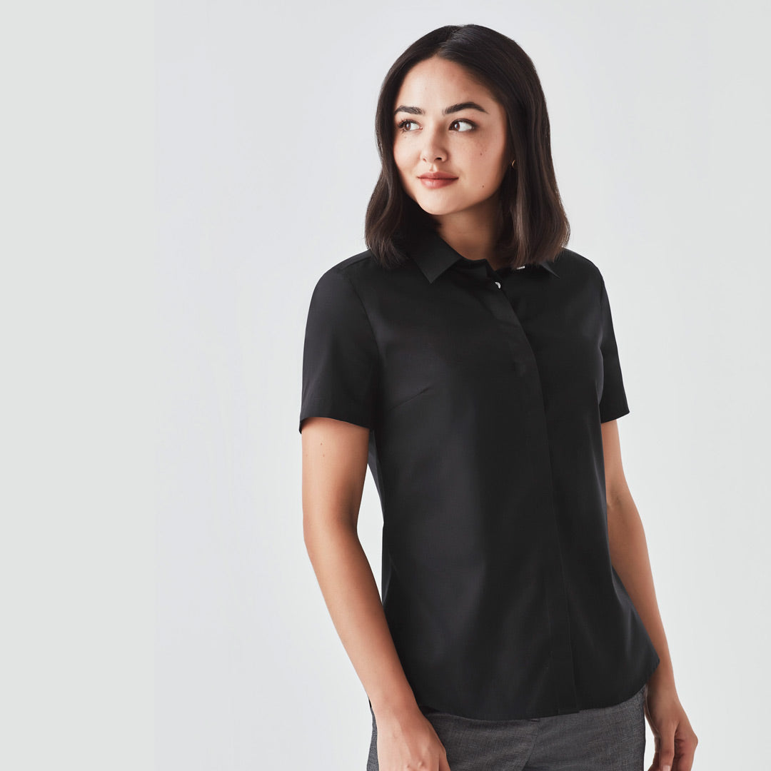 House of Uniforms The Charlie Shirt | Ladies | Short Sleeve Biz Corporates